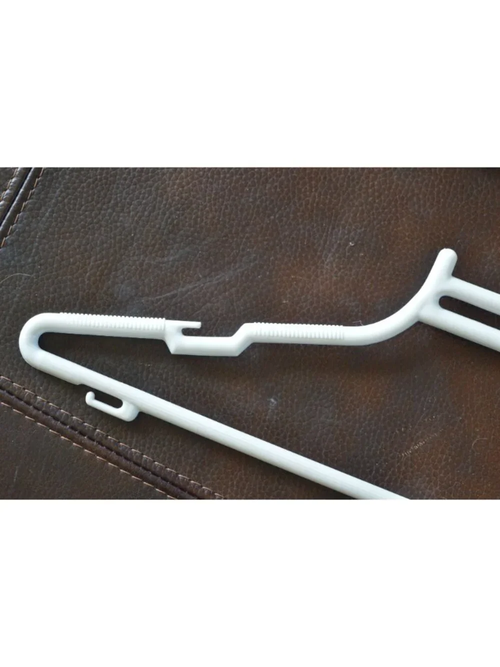6 Pack Vintage Plastic Acrylic Hangers Funky Mod Mid Century Retro Unique